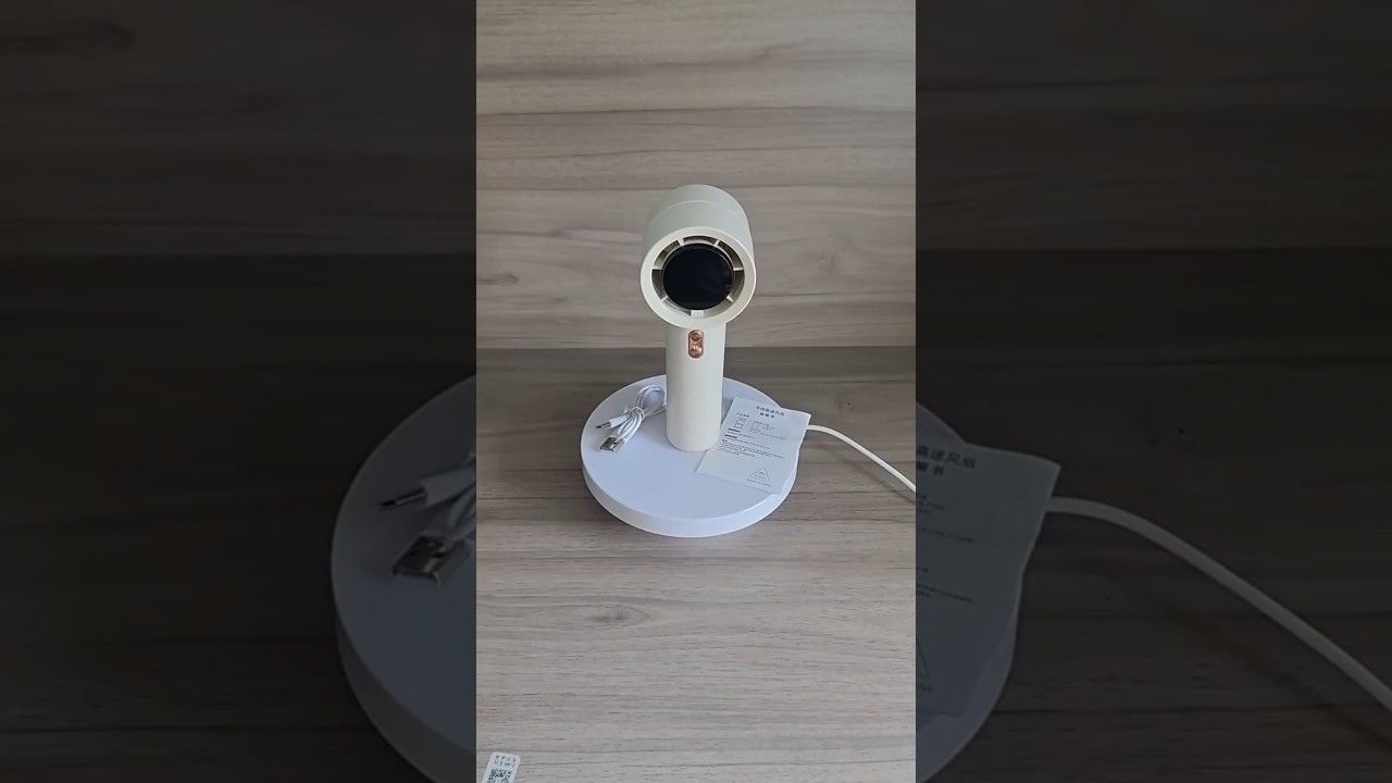 Smart Digital Turbo Handheld Rechargeable Fan