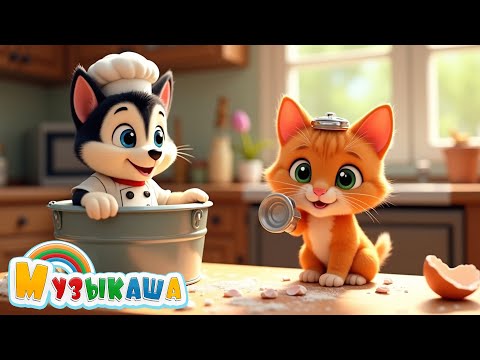 Весёлый переполох на кухне! | Забавная песенка для детей