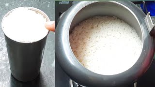 प्रेशर कुकर में 1 गिलास चावल बनाने के लिए कितना पानी डालें और कितनी सीटी लगायें |