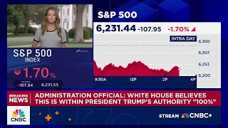 Administration official: Firing of Bureau of Labor Statistics commissioner 'in process'