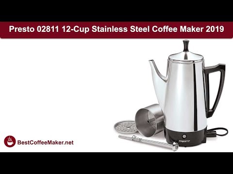 Presto 02811 12 Cup Stainless Steel Coffee Maker Review 2019