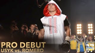 Pro Debut. Oleksandr Usyk vs. Felipe Romero | 09.11.2013