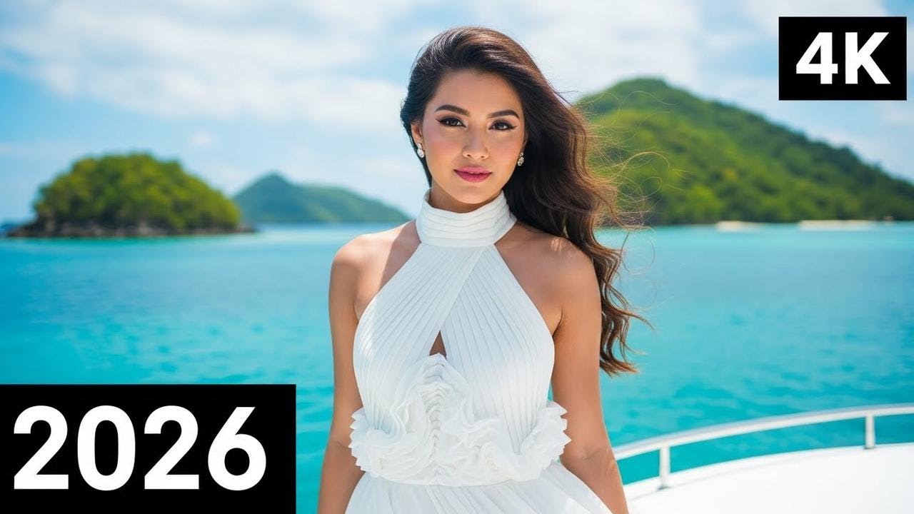 Chill Tropical Deep House Mix 2026 | Chill Paradise Coastal Glow 4K UHD