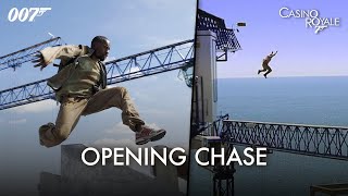 CASINO ROYALE | 007 & Mollaka Parkour Chase – Daniel Craig | James Bond