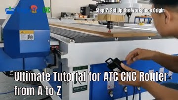 Ultimate Tutorial of ATC CNC Router Machines with NcStudio Phoenix Controller from A to Z
