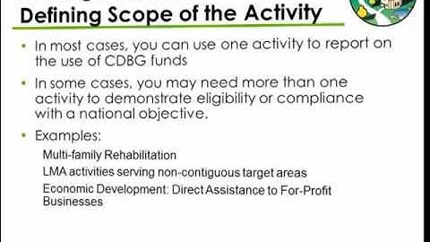 IDIS/CDBG Training: IDIS Training for CDBG - Module 1: Overview