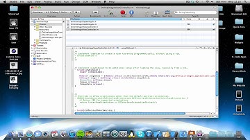 X-Code Tutorial - Loading an image from the internet into a UIImageView