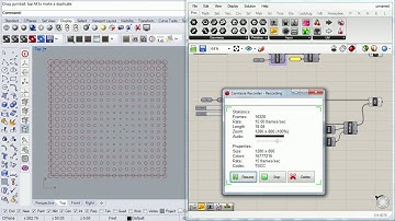 48 - Grasshopper for Rhino - Assignment Prep - Basic ClosestPoint Point Disintegrating Pattern