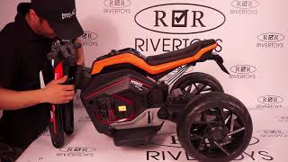 Детский трицикл RiverToys X222XX - сборка