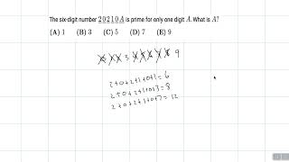2021 Fall AMC 10A Problem 5