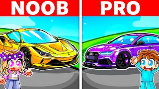 I Cheated With AUDI CARS in $100,000 CAR Challenge in Roblox Driving Empire!