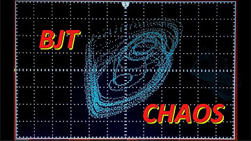 Two interconnected transistor rc phase shift chaotic oscillators (schematic and breadboard)