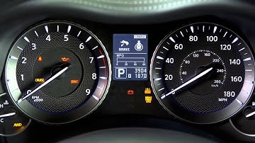 2014 Infiniti Q70 -  Warning and Indicator Lights