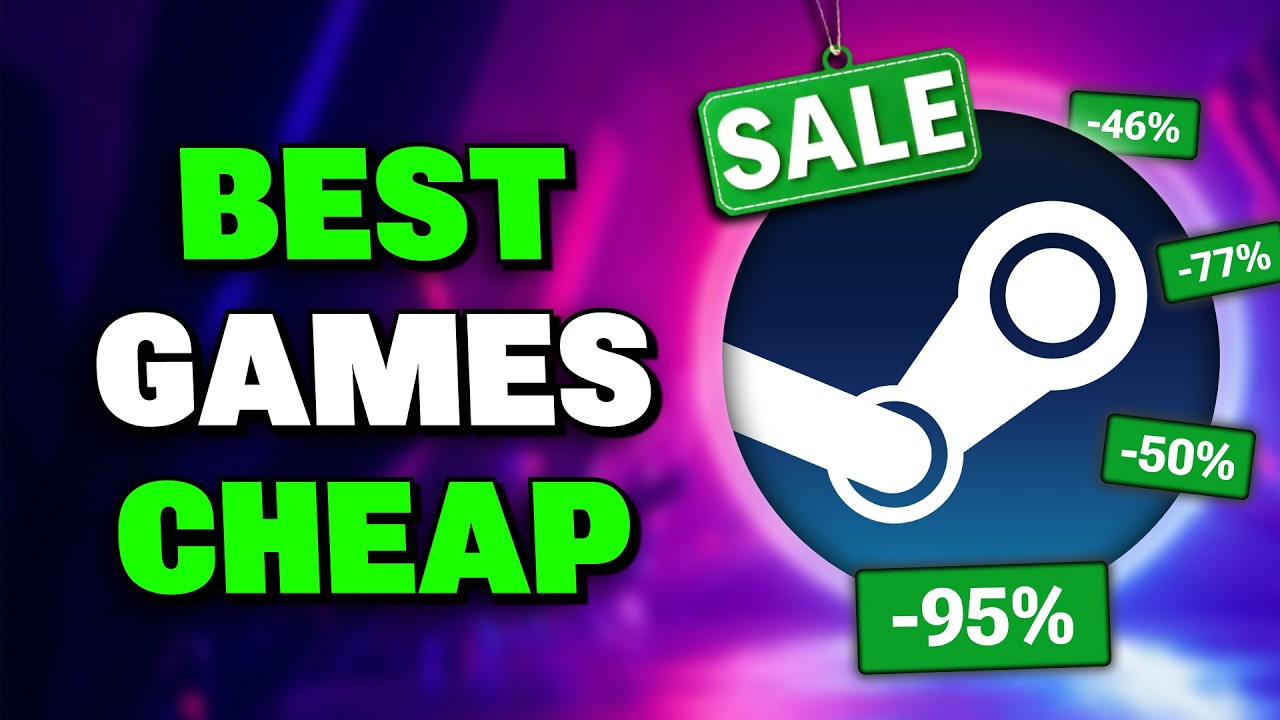 10 AMAZING Games on SALE ! Best Steam Deals: Up to 90% OFF - YouTube