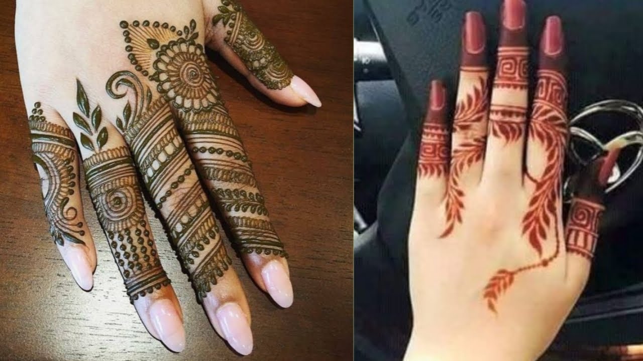 Jsfashion Stylish Fingers Tips Mehndi Henna Designs Eid Mehndi Designs 21 Youtube