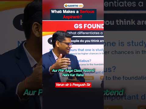 How Serious Are You About Cracking UPSC?  #sarrthiias #varunjain