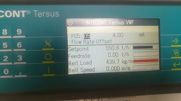 schenck intecont tersus parameters