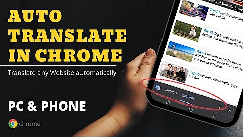 How to Automatically Translate Websites in Google Chrome (PC & PHONE)