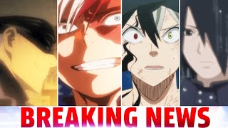 My Hero Academia Creator Apologizes, Great Black Clover News, New Jujutsu Kaisen Teaser & Boruto 157