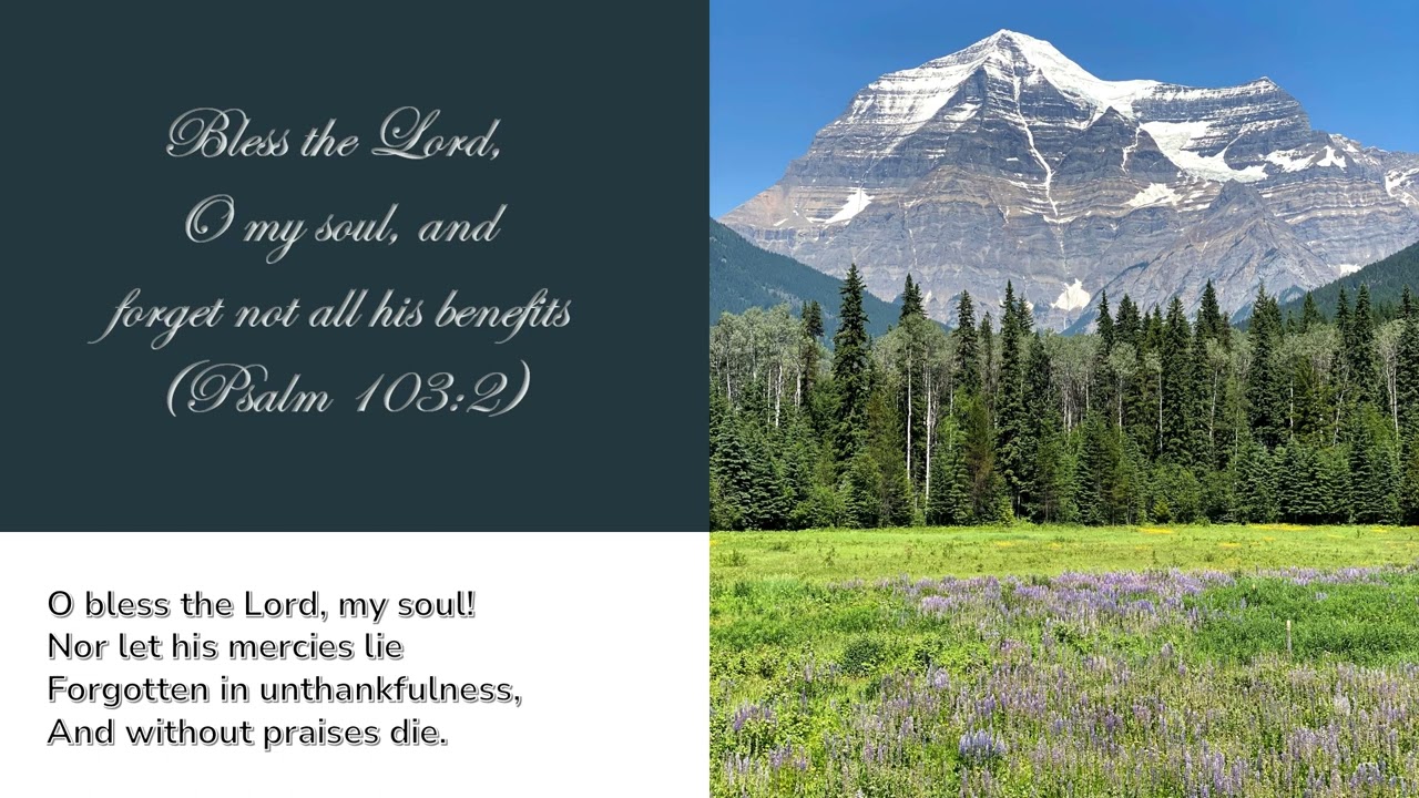 Gadsby Hymn 420, "O bless the Lord, my soul!".  Author: Isaac Watts, Tune 'Diademata' CT 77, Ps 134.