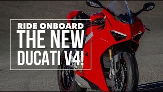 Ducati Panigale V4 S | On-board lap of Valencia with commentary | BikeSocial