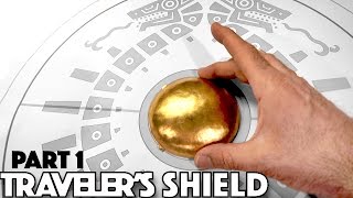 How to make Link&#39;s Traveler&#39;s Shield PT 1 - Breath of the Wild Zelda Brass Boss