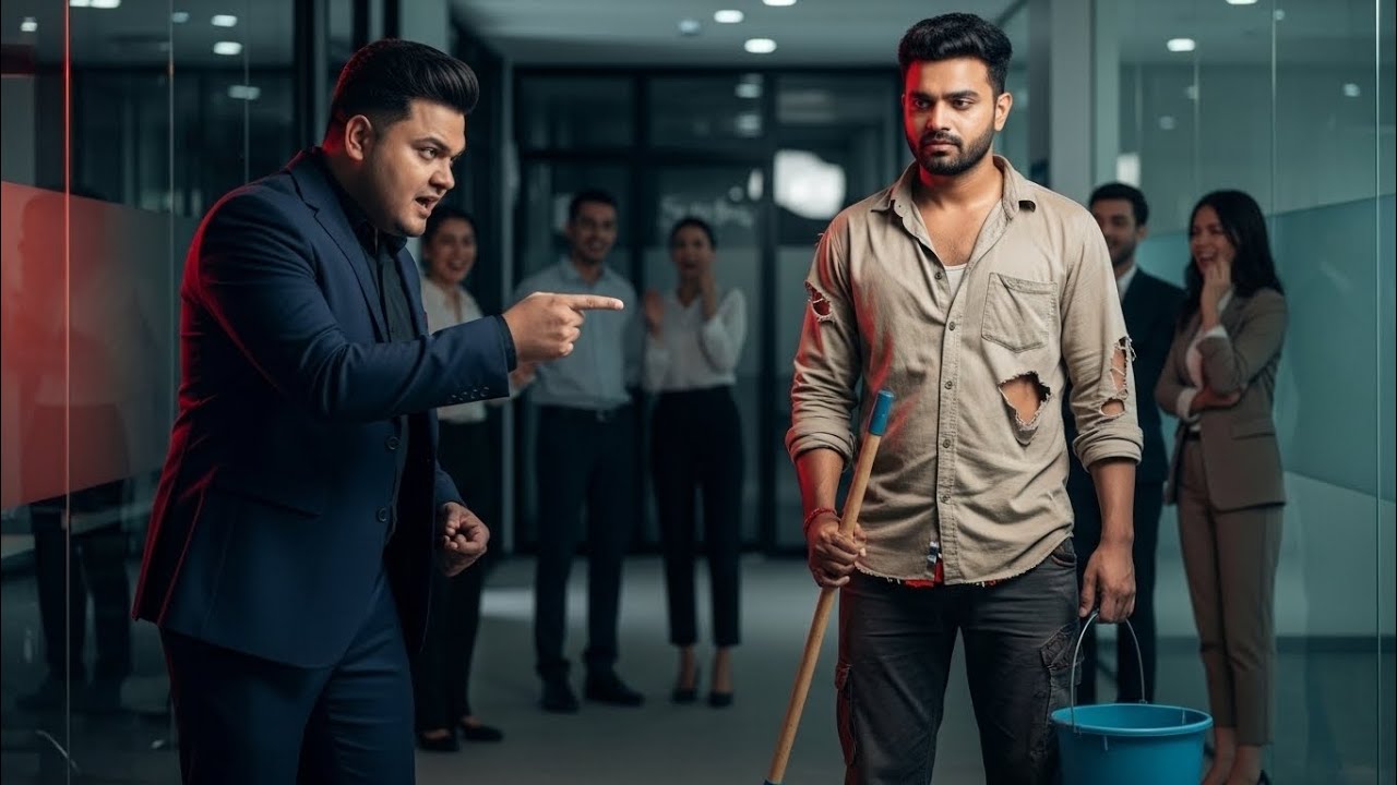 जिस लड़के को सब झाड़ू पोछा वाला समझ कर हँस रहे थे वही निकला इस कंपनी का असली मालिक 😱