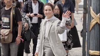 Noomi Rapace at the Dior Spring Summer 2024 Fashion show