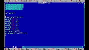 Calculate Simple & Compound Interest in C: Programming Tutorial (Tamil)