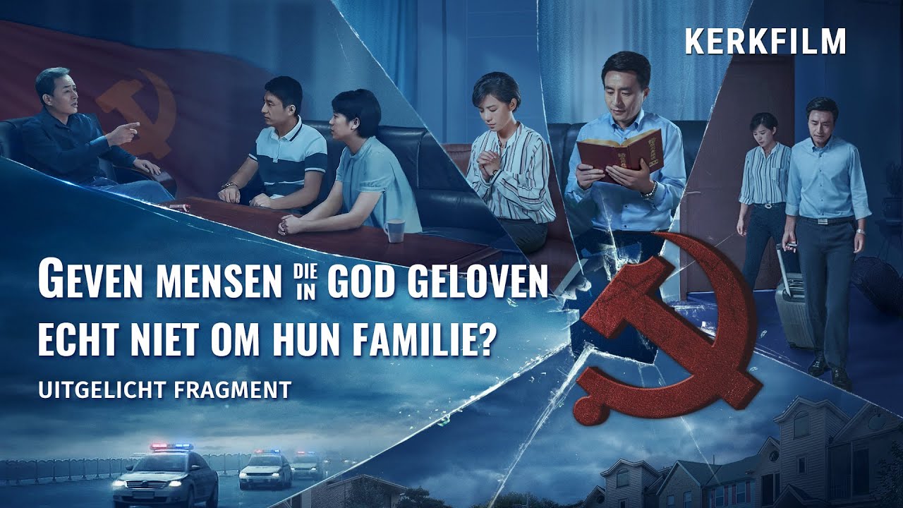 Geven mensen die in God geloven echt niet om hun familie?