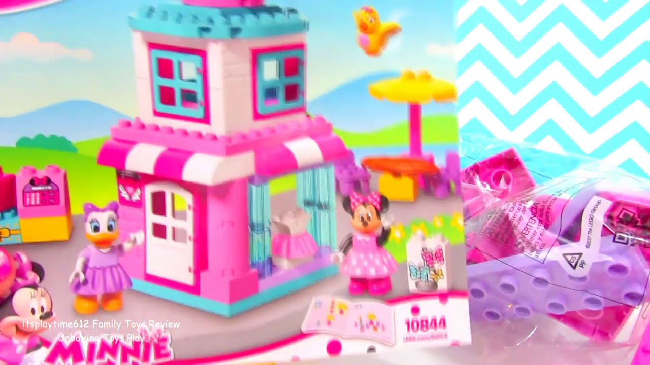 Lego Duplo Minnie Mouse Bow Tique Learning Colors Disney Junior
