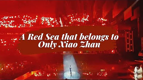 Xiao Zhan fans turned an award show into a Xiao Zhan concert with a beautiful Red Sea - DayDayNews