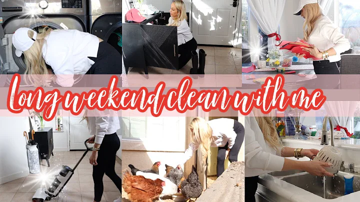 DEEP CLEAN WITH ME 2023 // WEEKEND RESET THROUGHOU...
