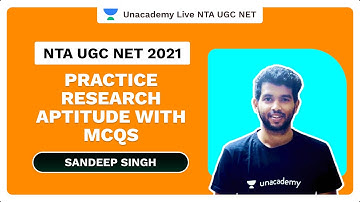 NTA UGC NET 2021|Practice Research Aptitude with MCQs|Sandeep Singh