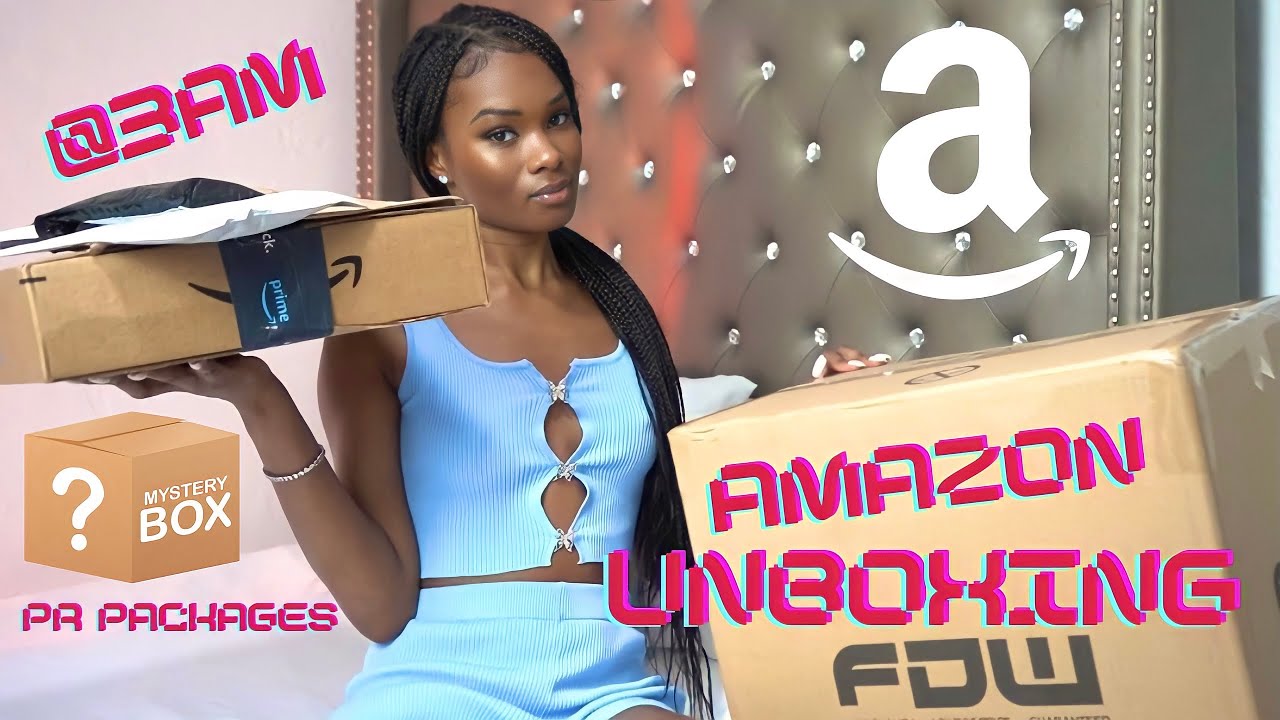 Unboxing Random Stuff I Ordered On Amazon at *3am* - YouTube
