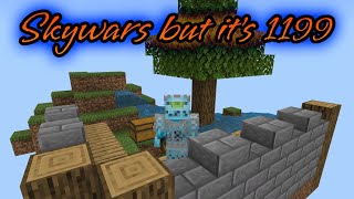 Playing Skywars incorrectly