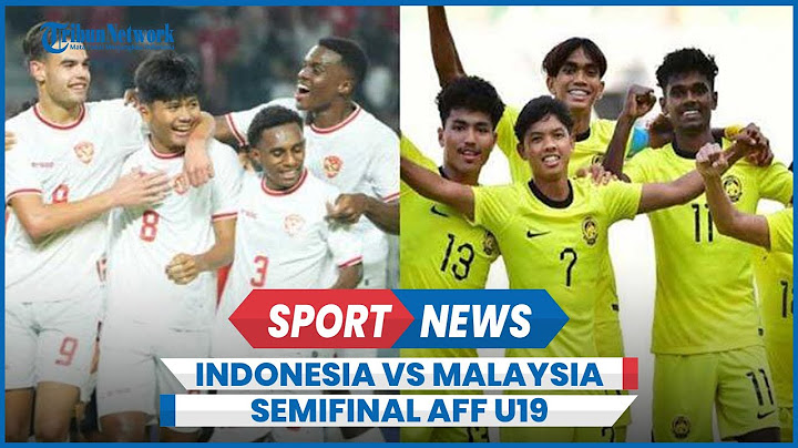 Indonesia Vs Malaysia, Duel 2 Tim Tersubur di Semifinal Piala AFF U19