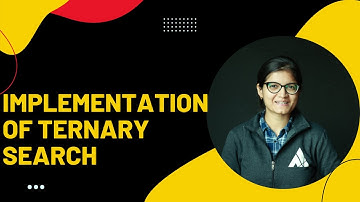 Implementation of Ternary Search