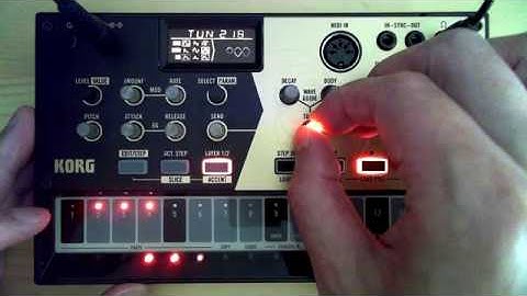 Volca Drum Wave Guide Effect