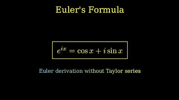 Euler’s Formula WITHOUT Taylor Series | Intuitive Derivation Using Differential Equations