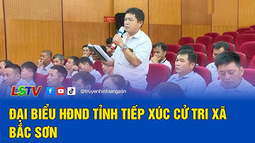 Đại biểu HĐND tỉnh tiếp xúc cử tri xã Bắc Sơn | LSTV