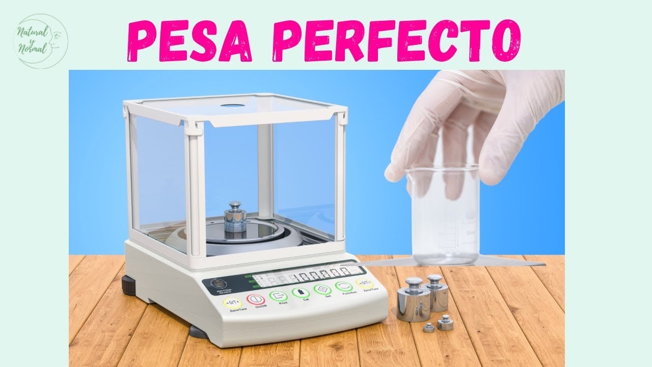 CÓMO calibrar una BALANZA de PRECISIÓN muy FÁCIL - YouTube