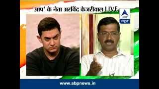 Asar: Aamir Khan in discussion with Arvind Kejriwal