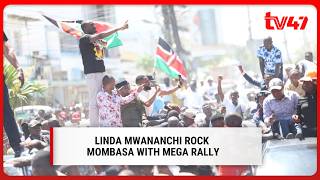 Sifuna-Led Linda Mwananchi Holds Mega Rally In Tononoka Safari Ya Kukomboa Pwani Imeanza