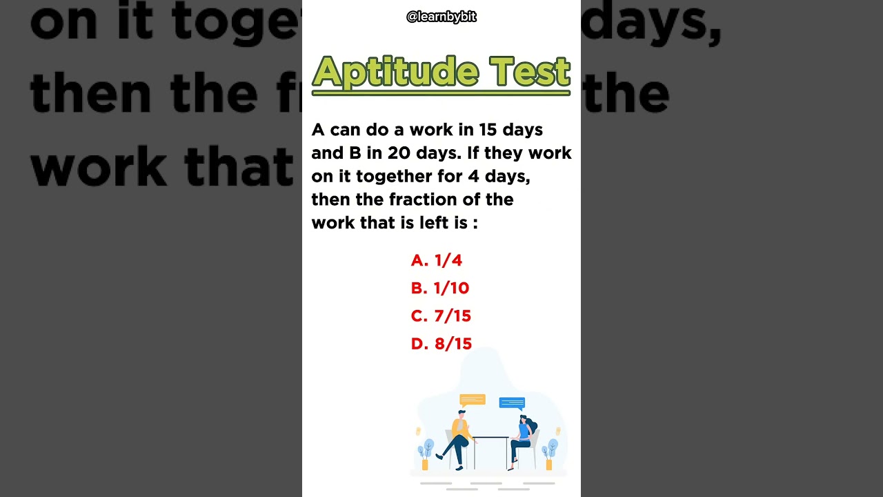 Aptitude Test Job Interview Test 