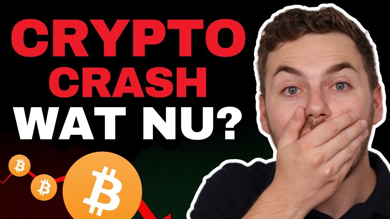🚨 De cryptomarkt CRASHT! Grootste Bitcoin daling van deze cyclus! Hoe nu  verder?
