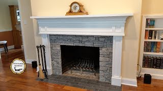 Third part of a series detailing how I made a simple Shaker Style fireplace mantel and surround. This build was made in two parts ...