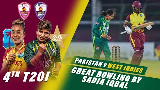 Sadia Iqbal registers career-best figures | Pakistan Women vs West Indies Women | 4th T20I 2024