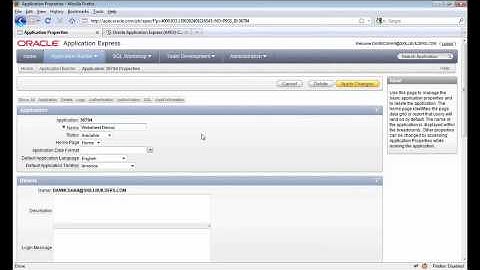 Oracle APEX 4.0 New Features Training