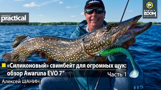видео: «Силиконовый» свимбейт для огромных щук: обзор Awaruna EVO 7”. А. Шанин. Часть 1. Anglers Practical картинка: «Силиконовый» свимбейт для огромных щук: обзор Awaruna EVO 7”. А. Шанин. Часть 1. Anglers Practical
